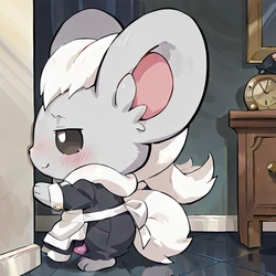 Underwear maid Cinccino [AI Generated]