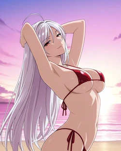 [EroEro Waifus] Moka Akashiya (Rosario + Vampire) [AI Generated]