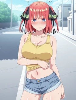 [ANIPAI] Nino Nakano - Quintessential Quintuplets [158 pics  Full Set] (Patreon) [AI Generated]