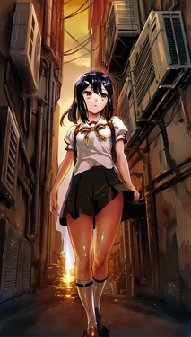 [D.D.] 美遊・エーデルフェルト 路地裏レイプ～拉致監禁陵辱 [AI Generated]
