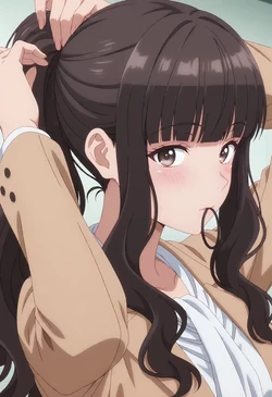 [Nuvoro] Shihoko Fujimiya (Clothing1) [Animated WEBP] [AI Generated]