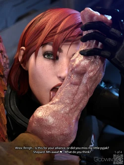 [Godwin] Urdnot Shepard 2 - Shuttle Ride (Mass Effect) [ongoing]