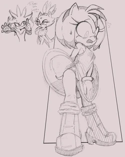 Amy rose up skirt gallery