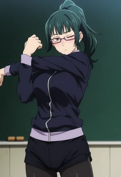 [Nuvoro] Maki Zenin (Outfit1) [AI Generated]