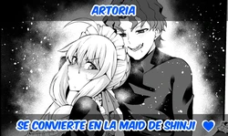 [Ankoman] Artoria se convierte en la maid de Shinji ♥ (Fate_stay_night) [Sin Censura]