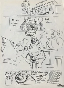 [Uniparasite] Fling Goes To A Bar