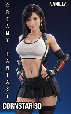 4K3D Final Fantasy 7 - Tifa Lockhart (Exclusive Full Set) [AI Generated]