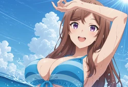 [Fran] Honoka Tsukii - Cue! (100P) (AI Generated)