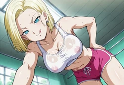 [Fran] Android 18 | Dragon ball super (96P) (AI Generated)