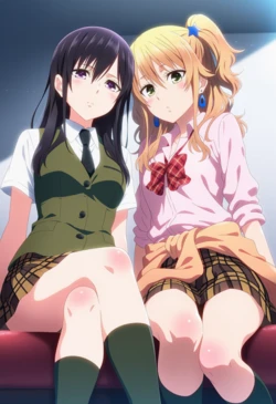 [Corudozera] [130pics] #2 Yuzu Aihara x Mei Aihara (藍原柚子x藍原芽衣) / Citrus (Patreon) [AI Generated]