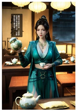 [CC] 凡人修仙传 慕沛灵 Comic [AI Generated]
