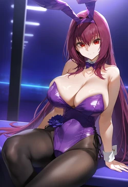 [Naezolt] Scathach Bunny [AI Generated]