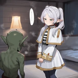 [underdog] ゴブリンの雌穴に堕ちたフリーレン [AI Generated]