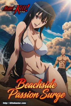 [DittoHunter] Akame (Akame ga Kill) Beachside Passion Surge [Ai Generated]