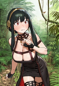 [yourojisan] (Request) [NSFW] ヨル Yor Forger With Monkeys (Patreon) [AI Generated]