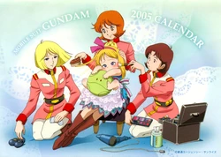 Mobile Suit Gundam Heroine 2005 Calendar