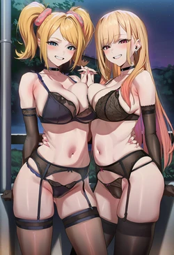 [ChocoPizza] v4c-3p-juliet starling + kitagawa marin 288 [AI Generated]