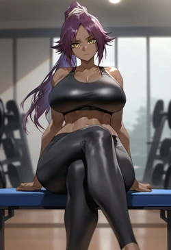 [Naezolt] Shihouin Yoruichi [AI Generated]