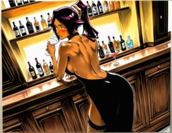 [Noxxi] Yoruichi Gangbang (Bar) (24 pics) [AI Generated]