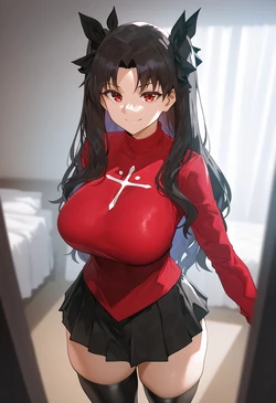 [Naezolt] Rin Tohsaka [AI Generated]