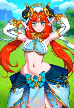 [Creamy_AI] Nilou X Aether [AI Generated]