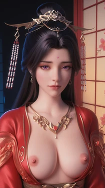 [AI Generated]完美世界 月婵荤素