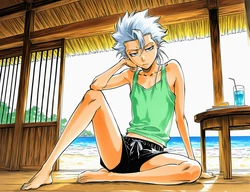 [Noxxi] Rangiku / Hitsugaya Beach (25 pics) [AI Generated]