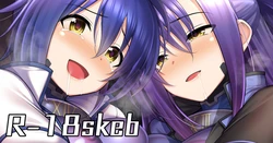 [ment50] 魔法少女リリカルなのはのスバルとギンガがナンバーズになって絡み合う絵