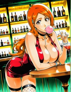 [Noxxi] Orihime Gangbang Bar (18 pics) [AI Generated]