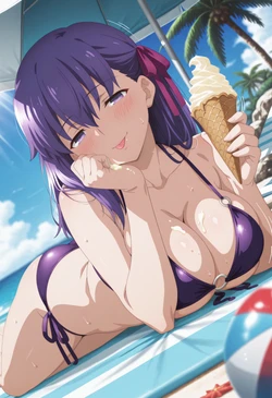 [Juanpi AMVs] 【FULL】 | | Sakura Matou | | Commission (Patreon) [AI Generated]