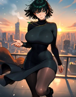 Fr34ky - Fubuki (One Punch Man) (Patreon) (AI Generated)