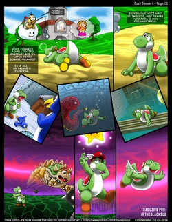 [Kitsune Youkai] Just Dessert (Super Mario Bros.) [Português PT-BR] [BLACKSUB]