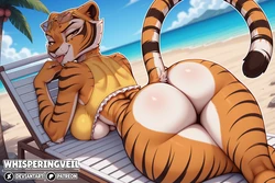 Master Tigress - Deviantart [WhisperingVeil] [AI Generated]