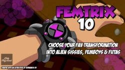 FEMTRIX10 - CHOOSE YOUR FAV ALIEN TRANSFORMATION [FUTA] [FURRY] [CHOICE] KinkyPlayground [AI Generated]