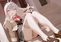 SAGI-Alisa Tokidoki Bosotto Roshia-go de Dereru Tonari no Alya-san (AI generated