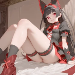 SAGI-Rory Mercury-Gate Jieitai Kanochi nite, Kaku Tatakaeri (AI generated)