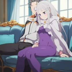 [Oishi Okaze] Re:Zero - Emilia 431p (Patreon) [AI Generated]