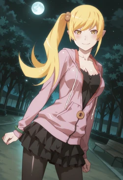 Moke P@treon Kiss-Shot Acerola-Orion Heart-Under-Blade (Monogatari Series)  キスショット・アセロラオリオン・ハートアンダーブレード (物語シリーズ) (Patreon) [AI Generated]