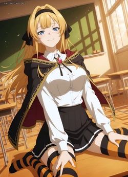 [18animegirls] (T2/T3/109p) Lihanna Owenzaus (リアーナ・オーウェンザウス) | class [AI Generated]