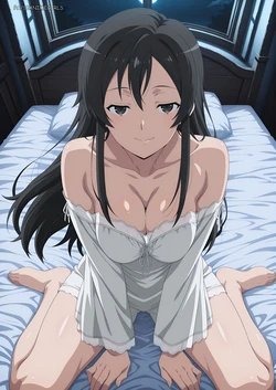 [18animegirls] (T2/T3/143P) Shizuka Nanahoshi (ナナホシ・シズカ) + Rudeus Greyrat (ルーデウス・グレイラット) | pajamas [AI Generated]