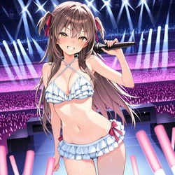 [白い物質] Yuuma Tachibana - Cosplay Show (Nyotaika Shita Ore no Series) [Ai Generated]