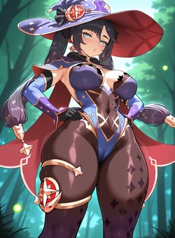 [MaxelArtDesign] Mona | Genshin Impact 184p (Patreon) [AI Generated]