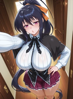 [MaxelArtDesign] Akeno Himejima | High School DxD 193p (Patreon) [AI Generated]