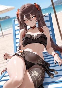 [MaxelArtDesign] Hu Tao - Genshin Impact 127p (Patreon) [AI Generated]