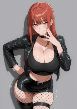 [MaxelArtDesign] Makima - Chainsaw Man 112p (Patreon) [AI Generated]