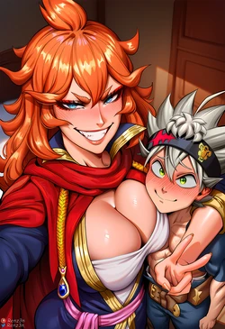 [Renzen] Mereoleona Vermillion x Asta [AI Generated]