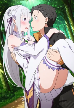 Emilia | Re:Zero – Starting Life in Another World [WaifuArchitect] [AI Generated]