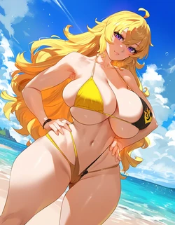 Lucyla803 yang xiao long {rwby} x BBC [Request] (250+ extra images) [AI Generated]