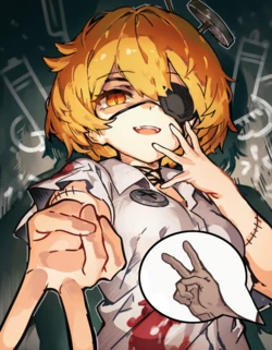 剪刀唐之我也出剪刀！（星野風禾） [AI Generated]