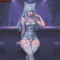 [TheCoomjurer] Pastel Goth Catgirl (26.01.16)  [AI Generated]